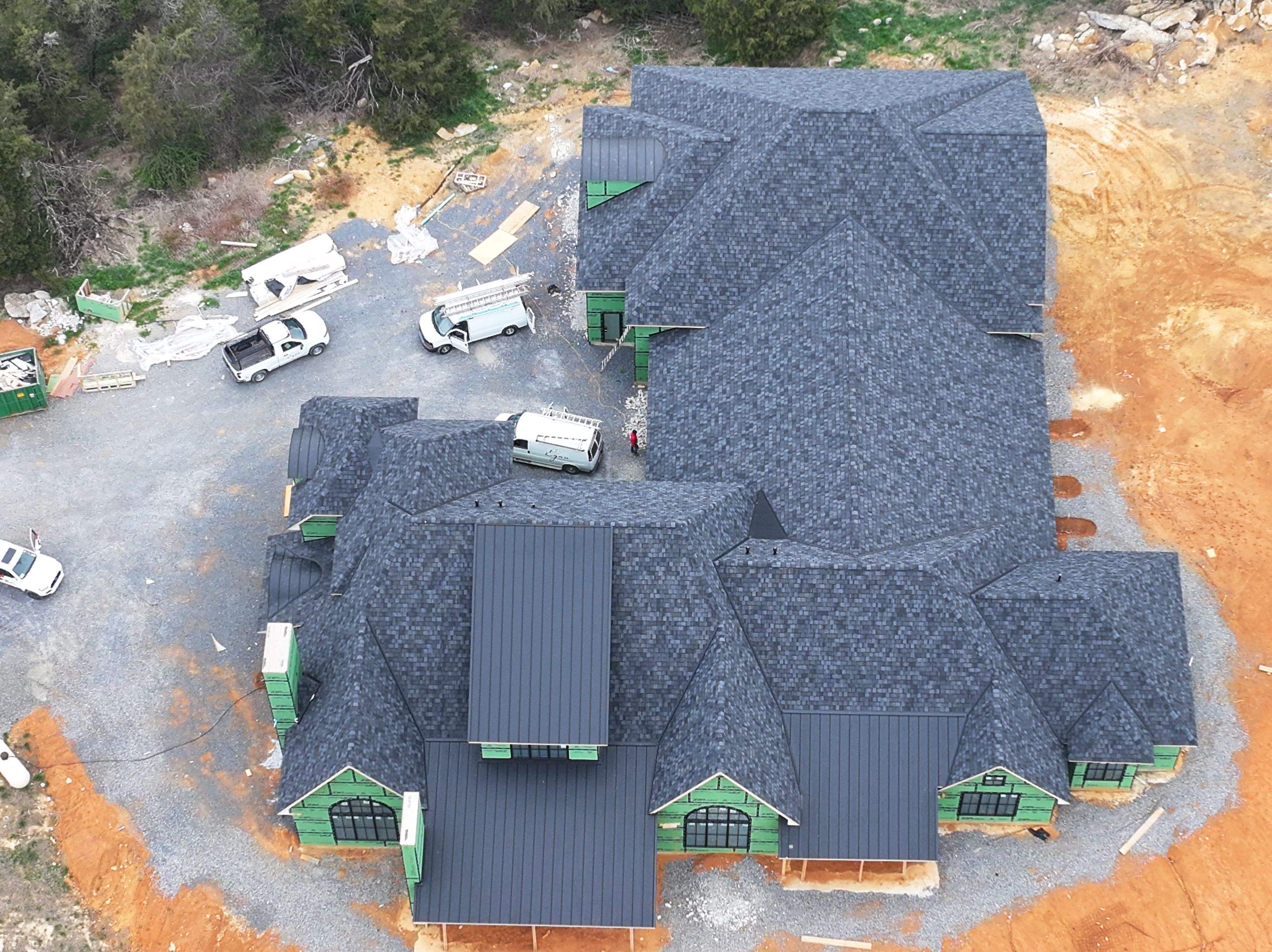 Lake Road New Construction - Belmont by Omnia Roofing