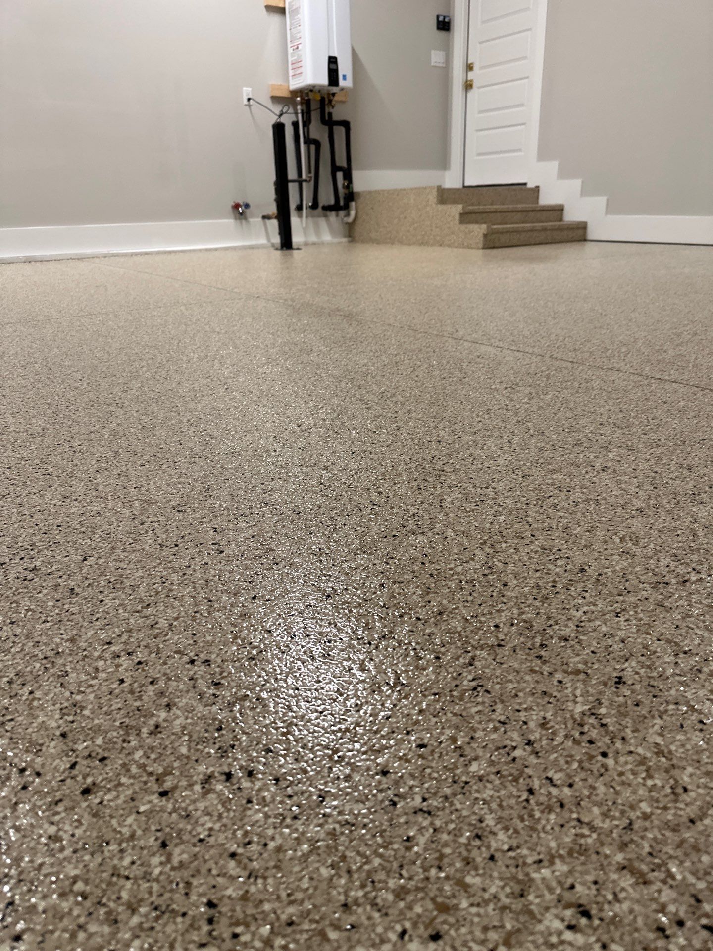 Garage Floor Coating using Shoreline by My Garage Floor Guys