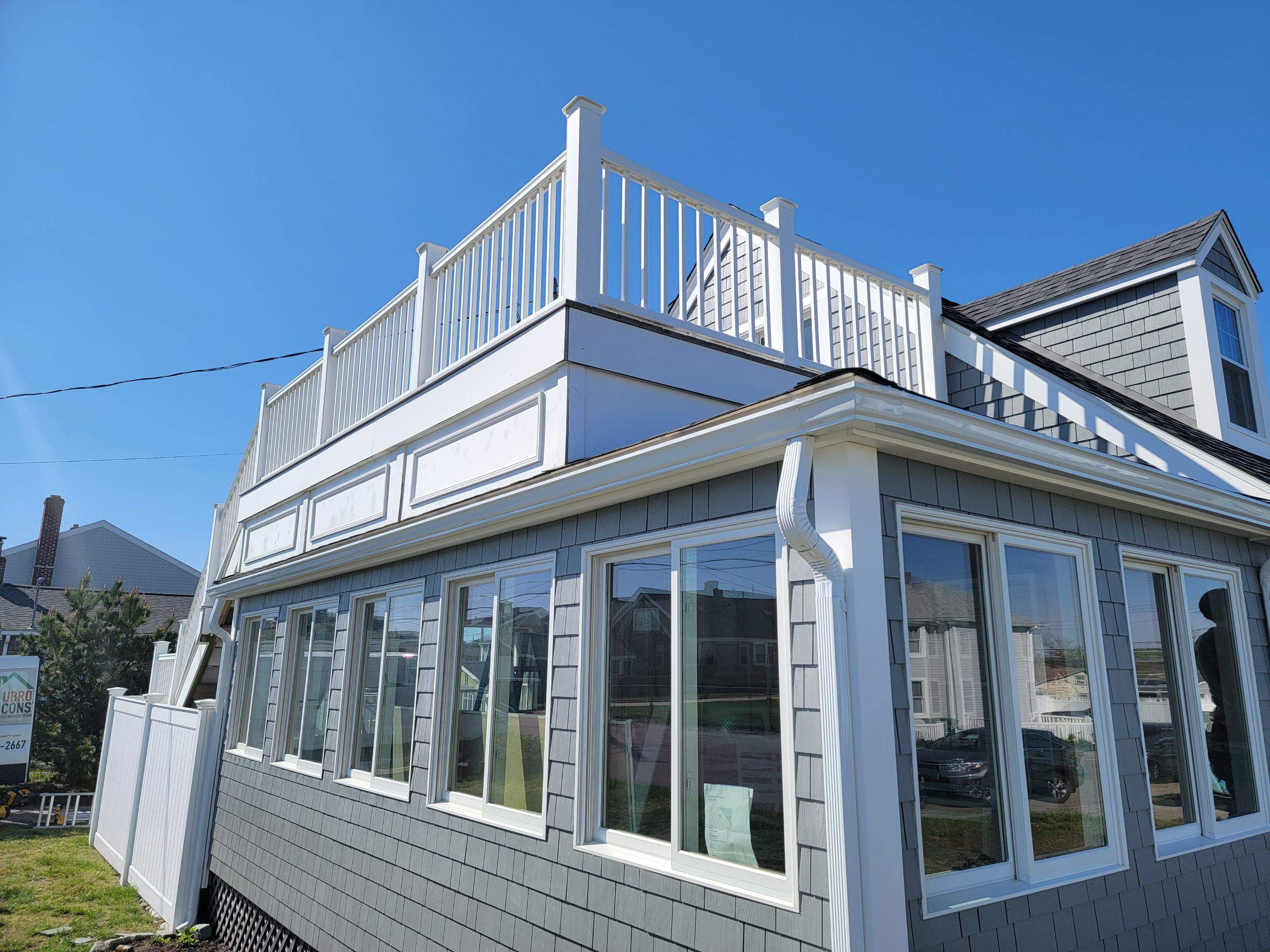 Siding Installation using James Hardie. Roof Installation using GAF by UBrothers Construction
