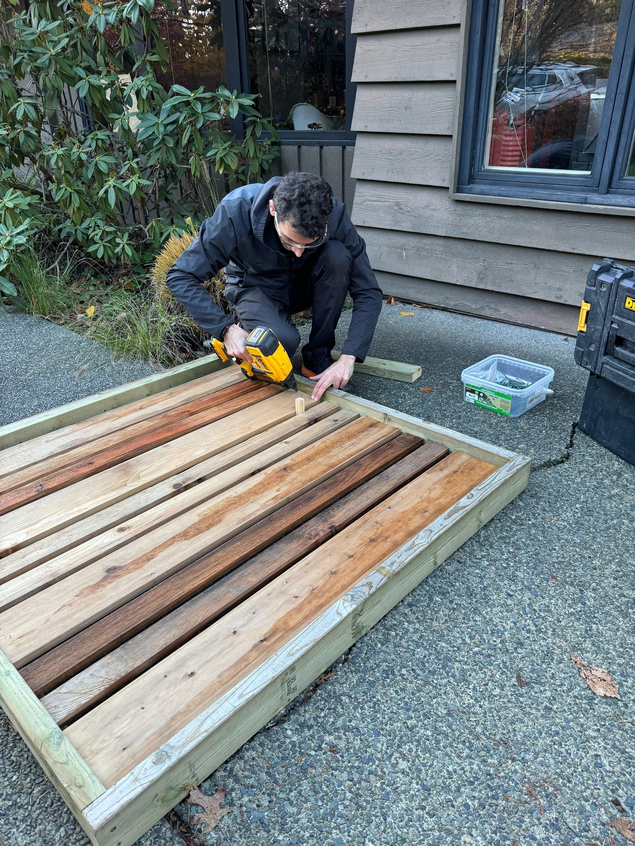 New Wooden Gate by YVR Construction Group