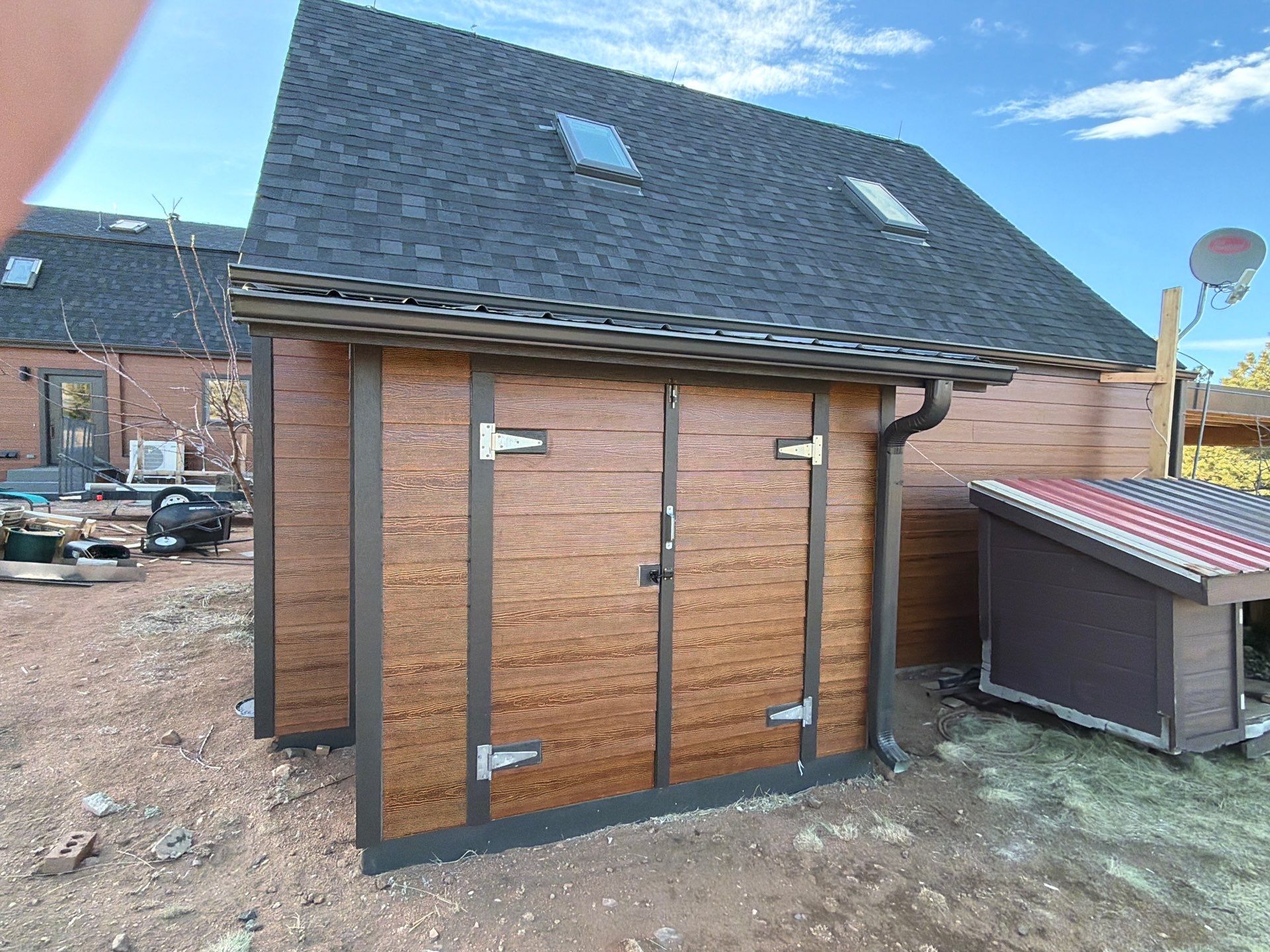 Project in Lyons by Ideal Siding Boulder