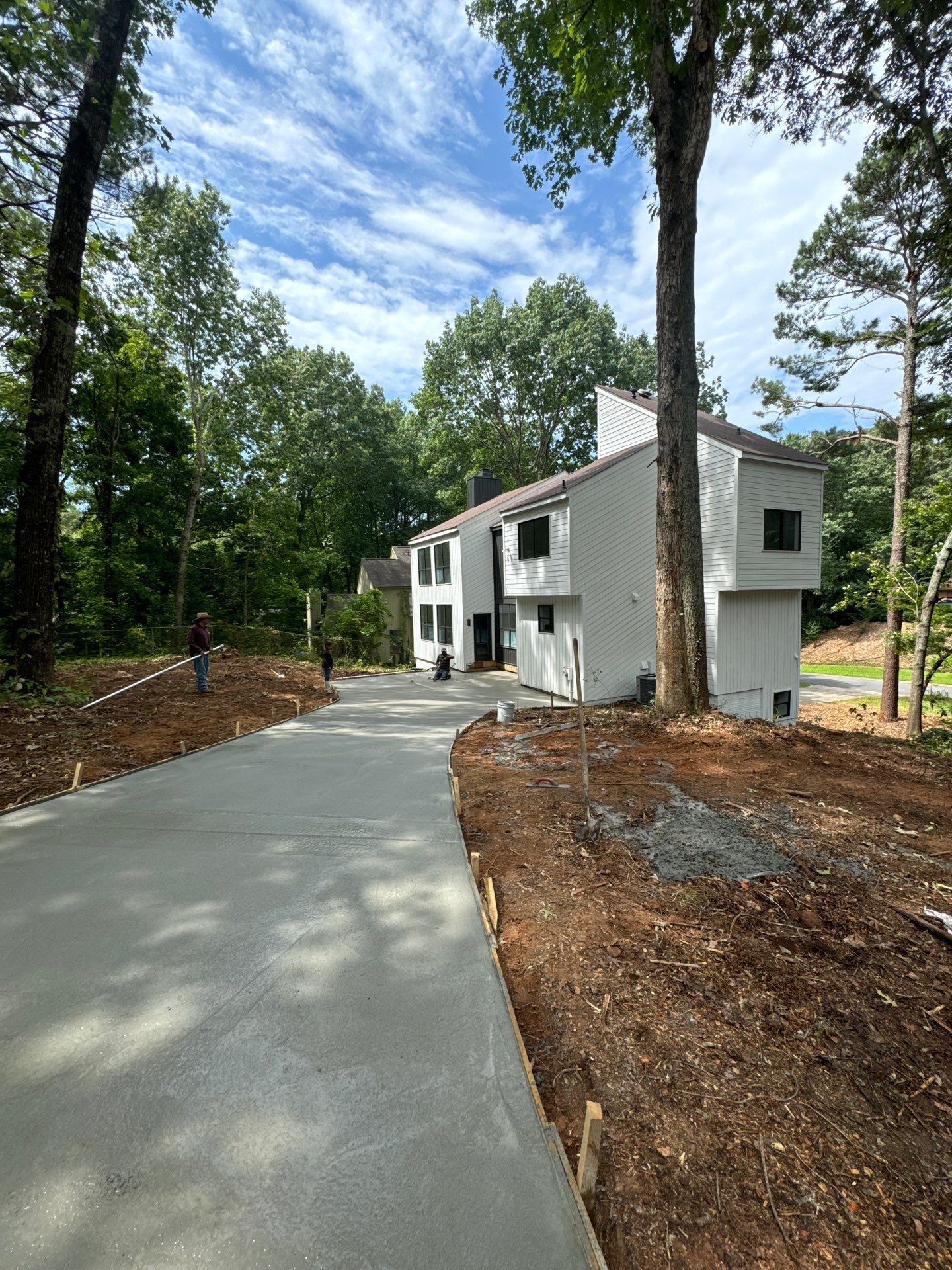 Modern Marietta Home Transformation with Custom Kitchen and Vertical Siding by Swift Home Renovations