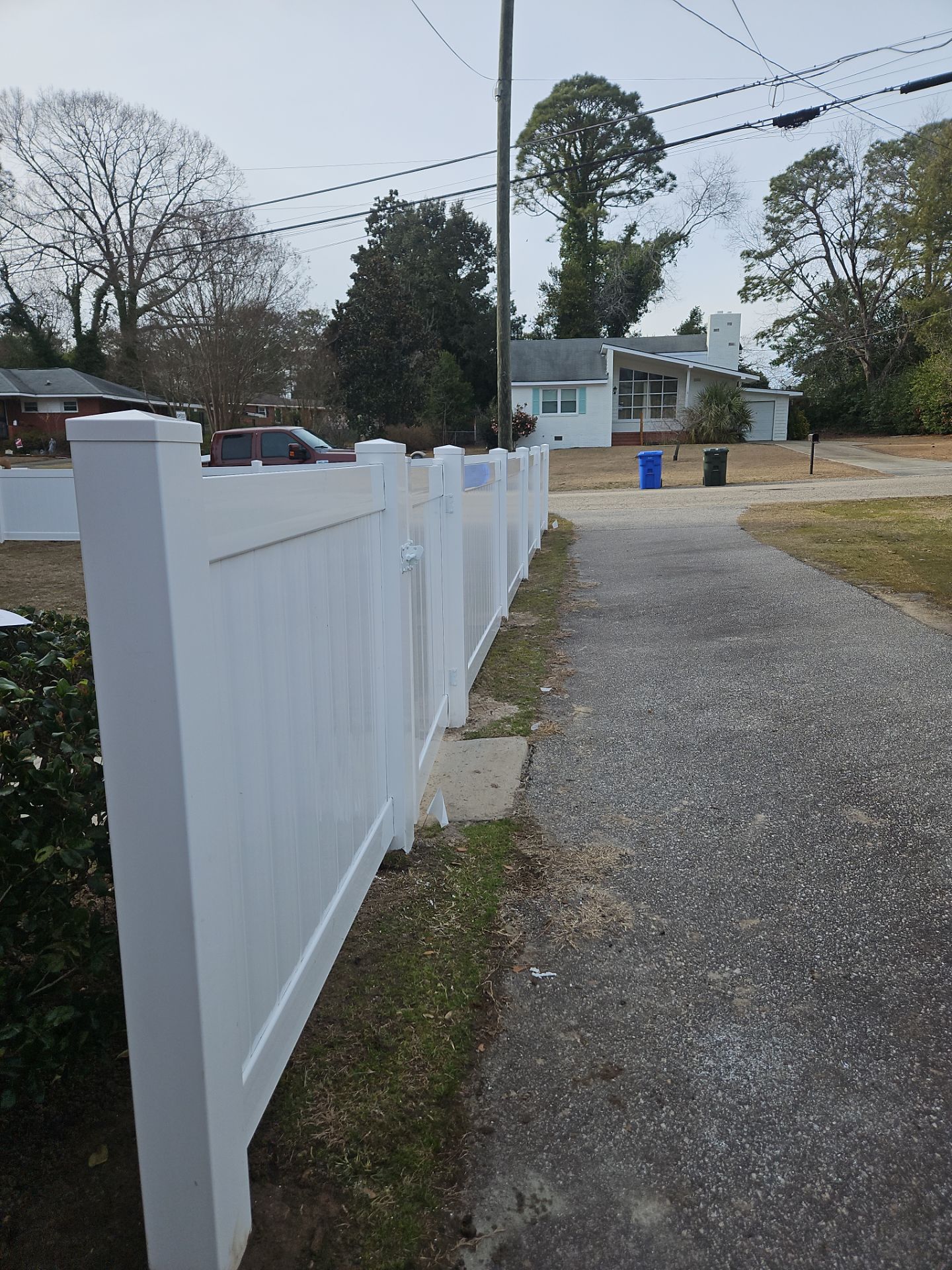 Project in Fayetteville by Superior Fence and Rail