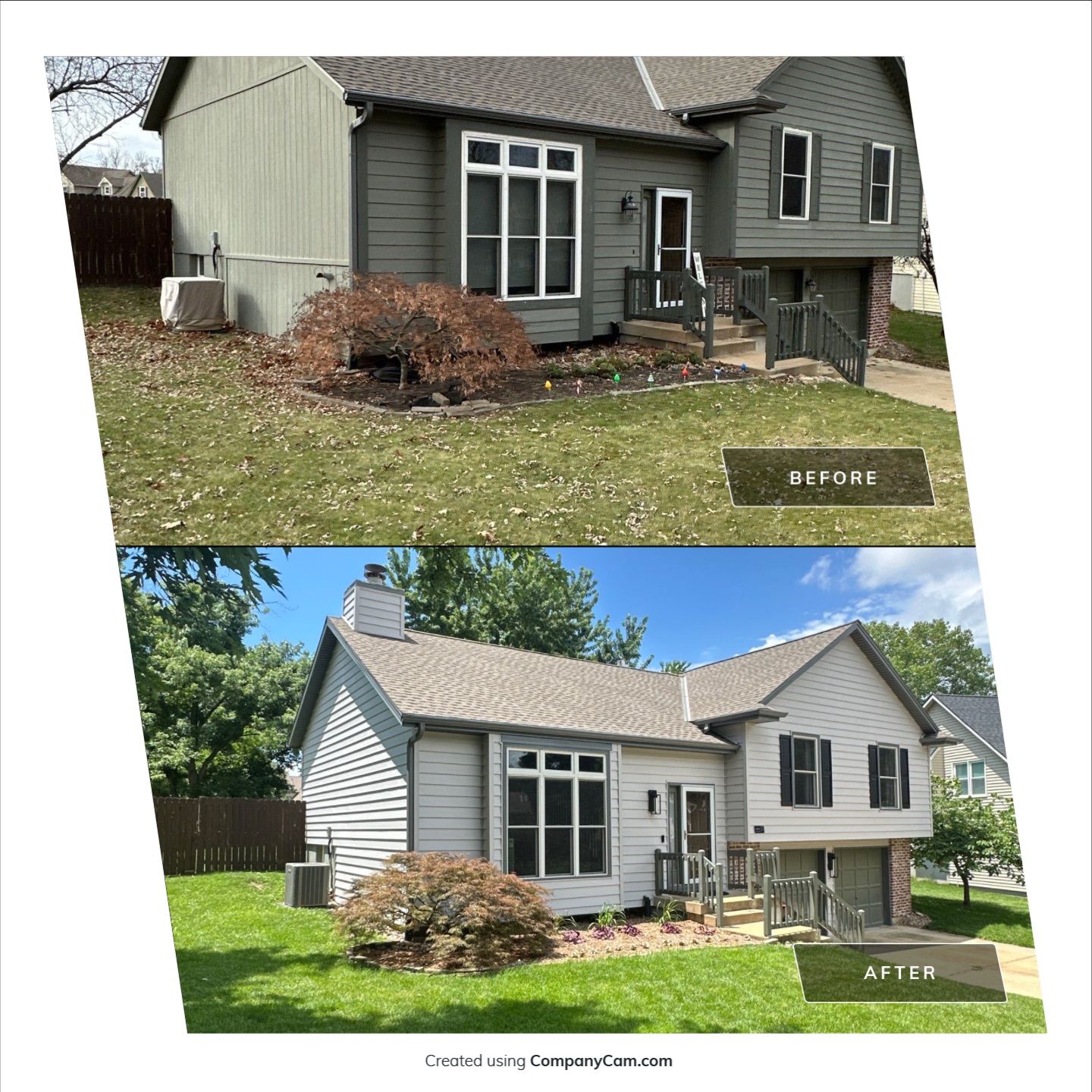 Whole-Home Craneboard Siding Replacement and Exterior Renovation in Shawnee by EEC Windows, Siding & Roofing