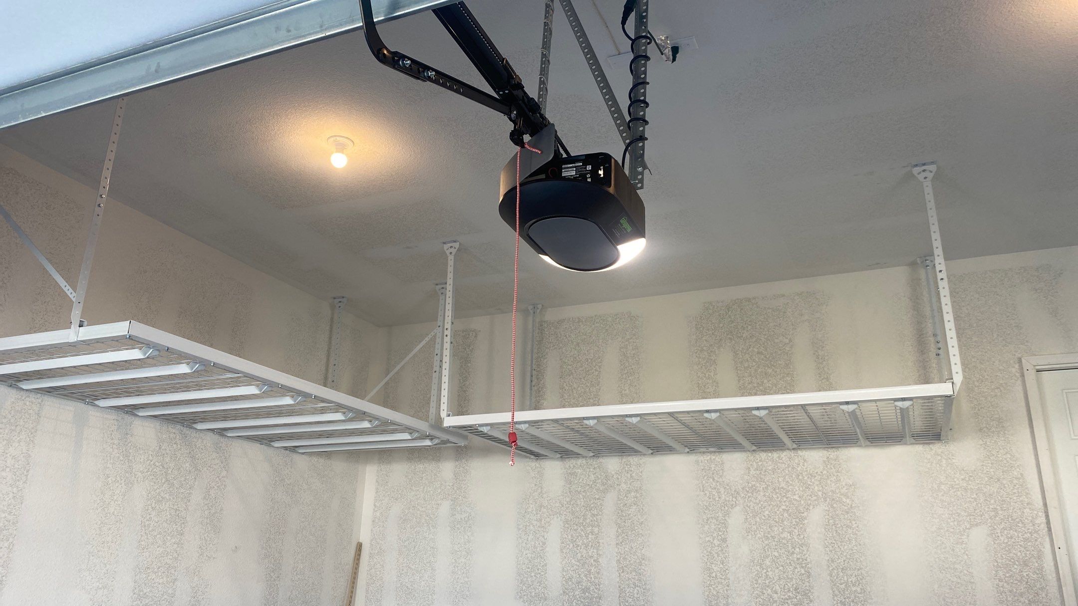 Roger D. adds ceiling racks to his garage! by Banner Garage