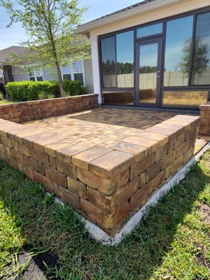 paver patio using Concrete Sealant
