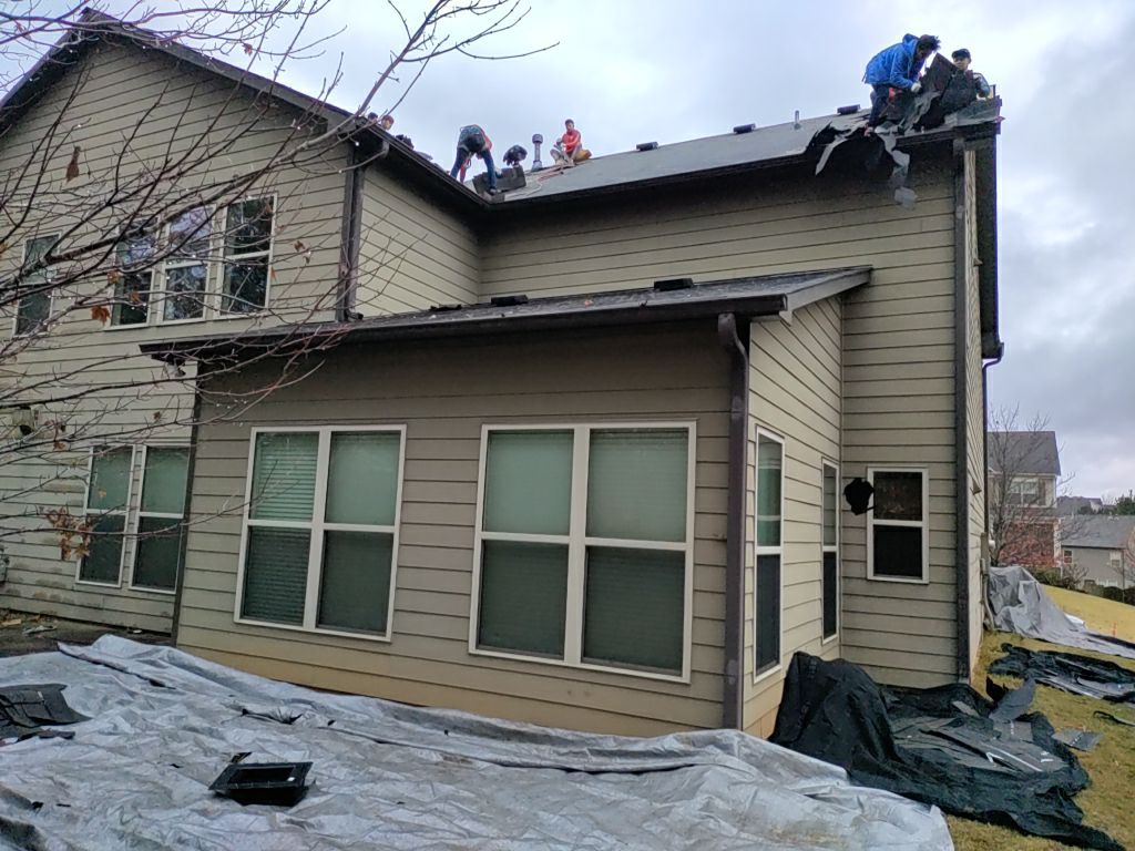 Residential Roofing Installation using Owens Corning by Inspector Roofing and Restoration