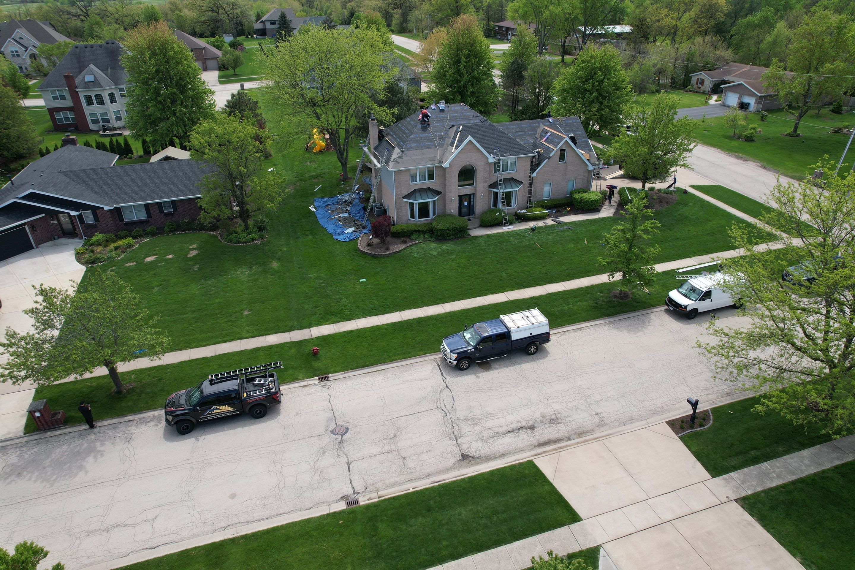 Roofing using GAF by Optimal Home Improvement 