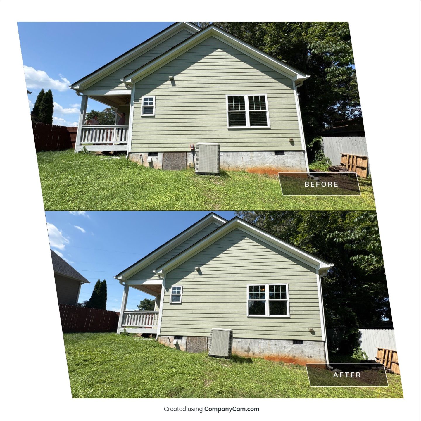 Project in Chattanooga by Curb Appeal 