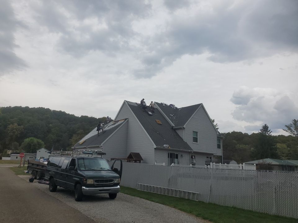 Residential Roofing Installation by Rainstoppers Roofing