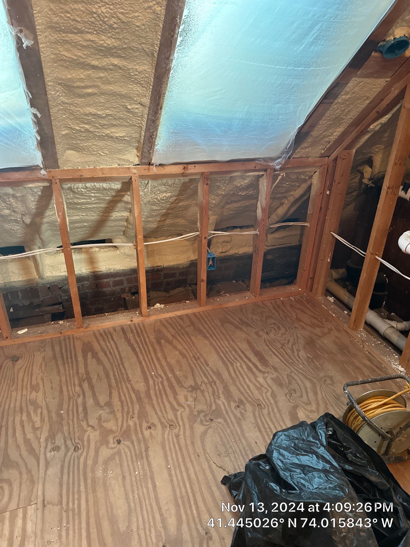 Spray Foam Insulation using Closed Cell Spray Foam by NYS Foam & Energy