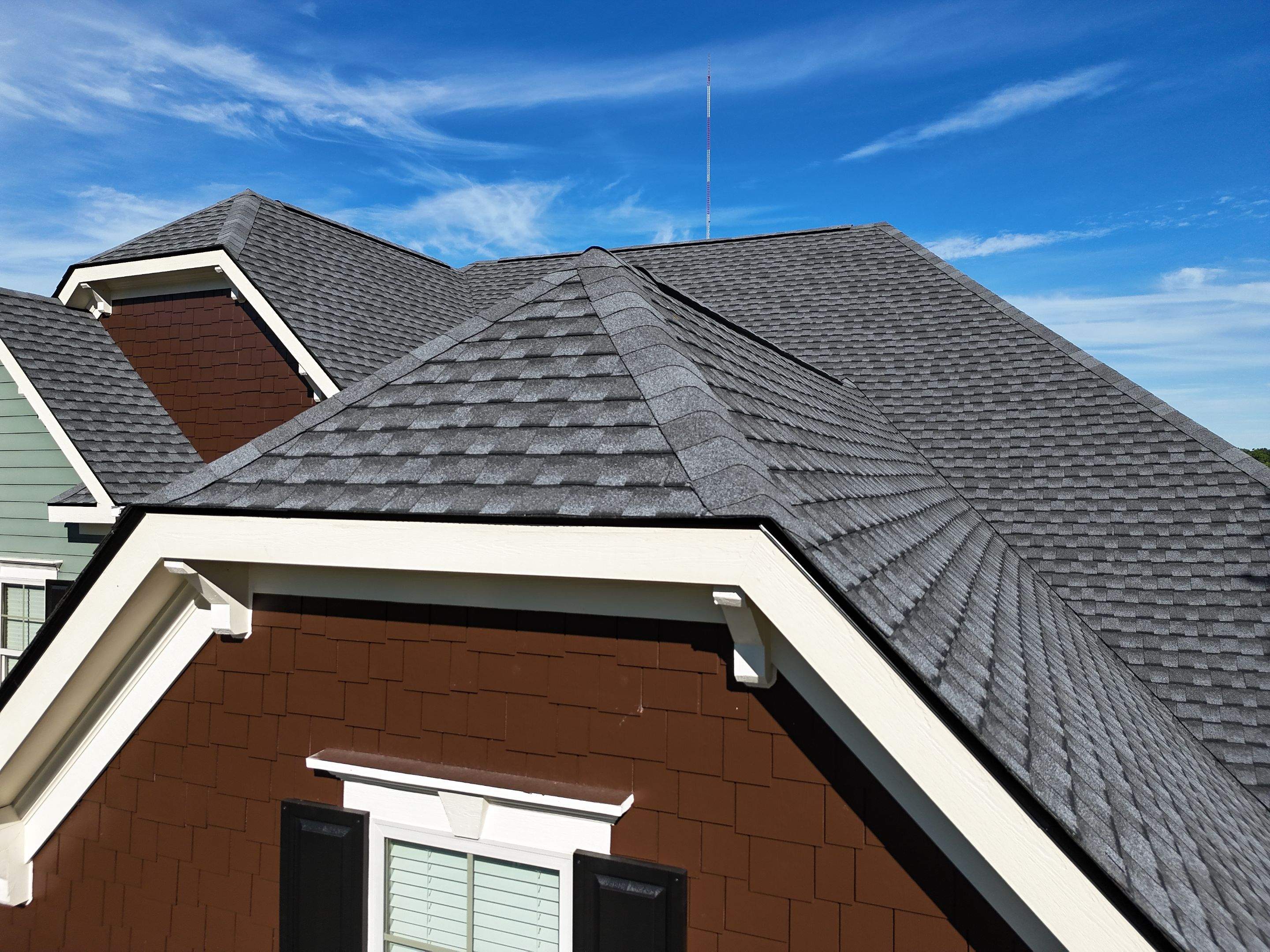 Full Roof Replacement Featuring GAF Architectural Shingles in Wake Forest by Cadmus Construction