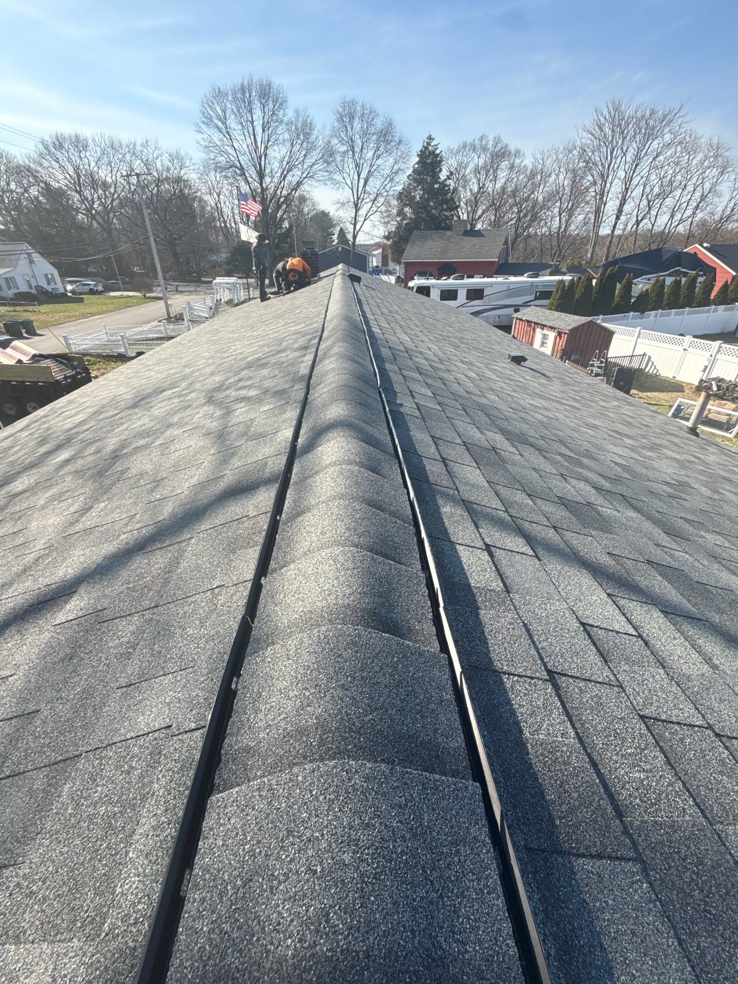 Full Roof Replacement in Warwick, RI – Owens Corning Duration, Estate Gray by JOHNNYS PRO