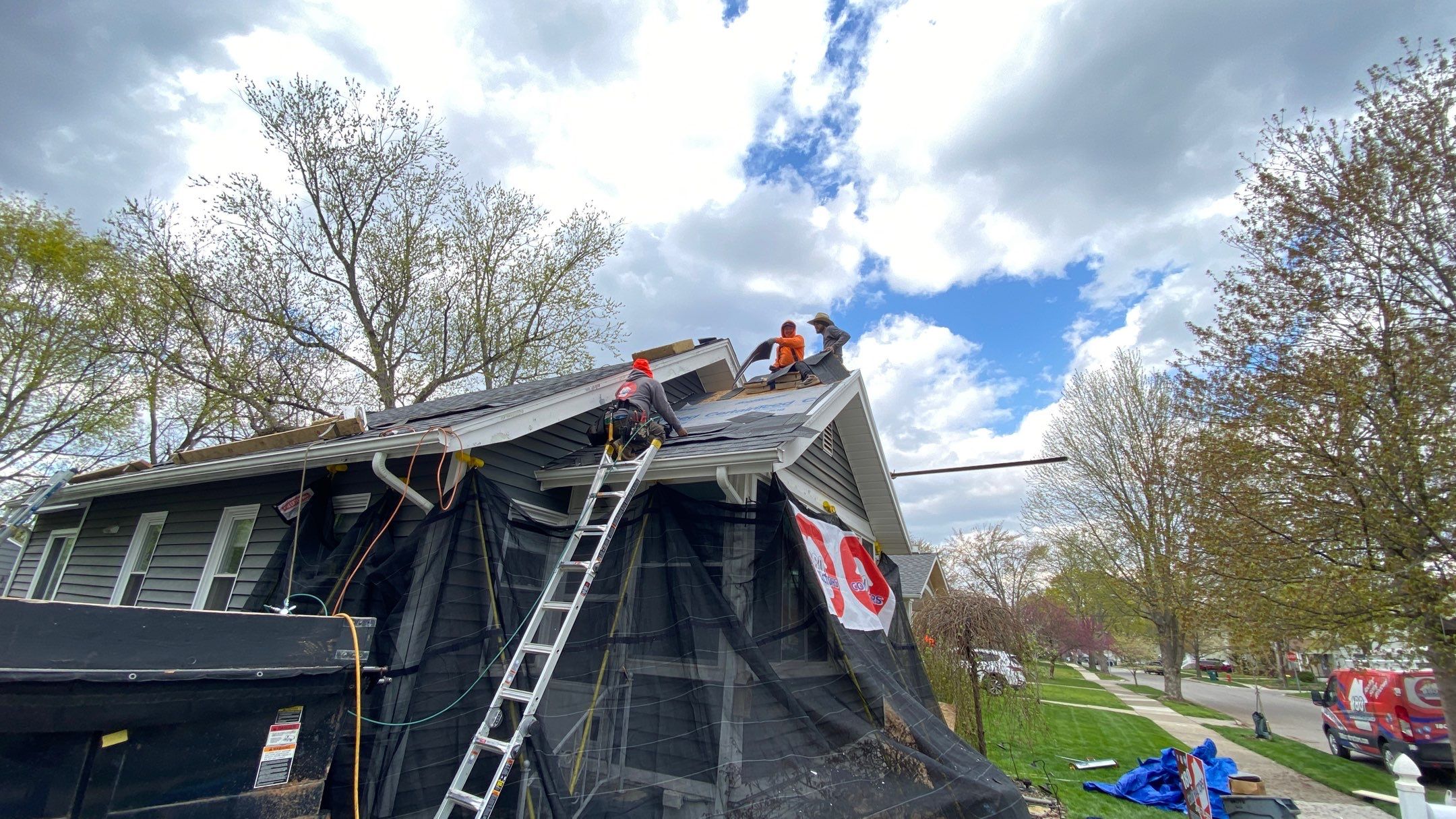 Roof Replacement using CertainTeed Landmark by 180 Contractors