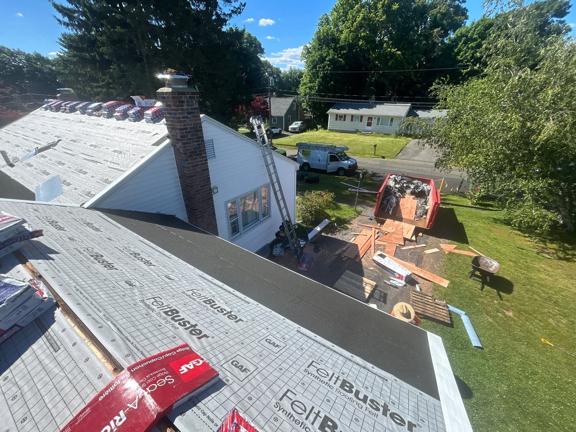 Project in Southington, CT by Elitex Roofing