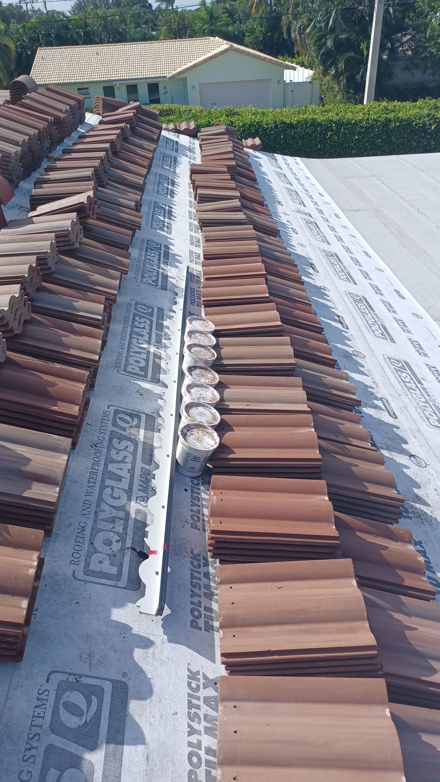 Residential Roofing Installation using WestLake Roofing Tile by BLUES BROTHERS ROOFING