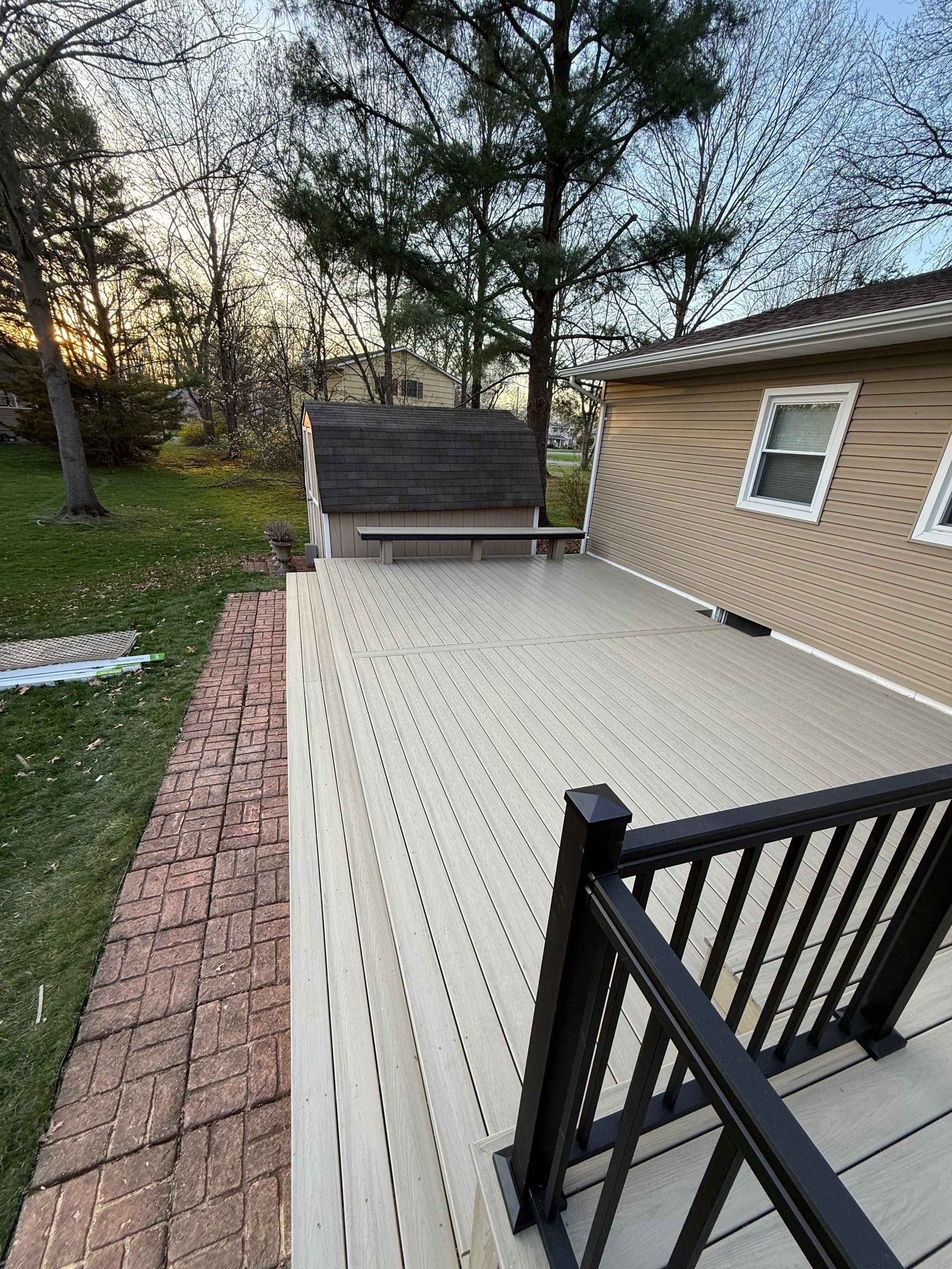 Deck Resurface In East Windsor  by deck guardian