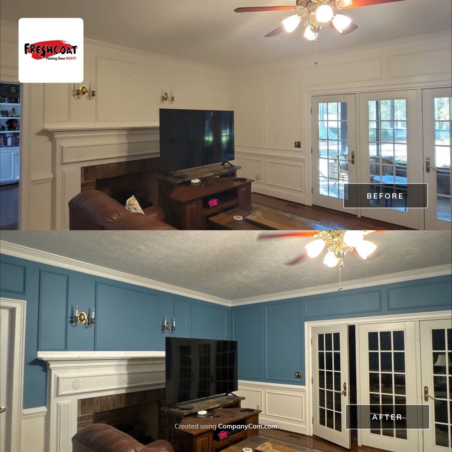 Interior Refresh by Fresh Coat Painters of Augusta