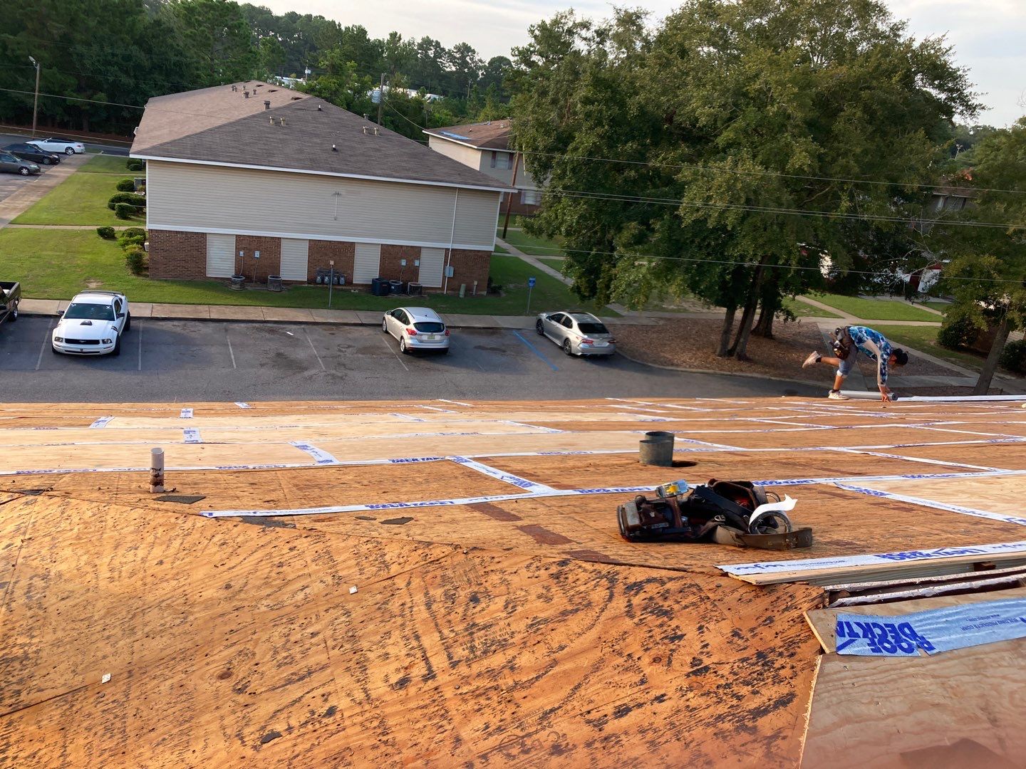 Residential Roofing Installation using Roof Replacement by American Roofing & Construction LLC