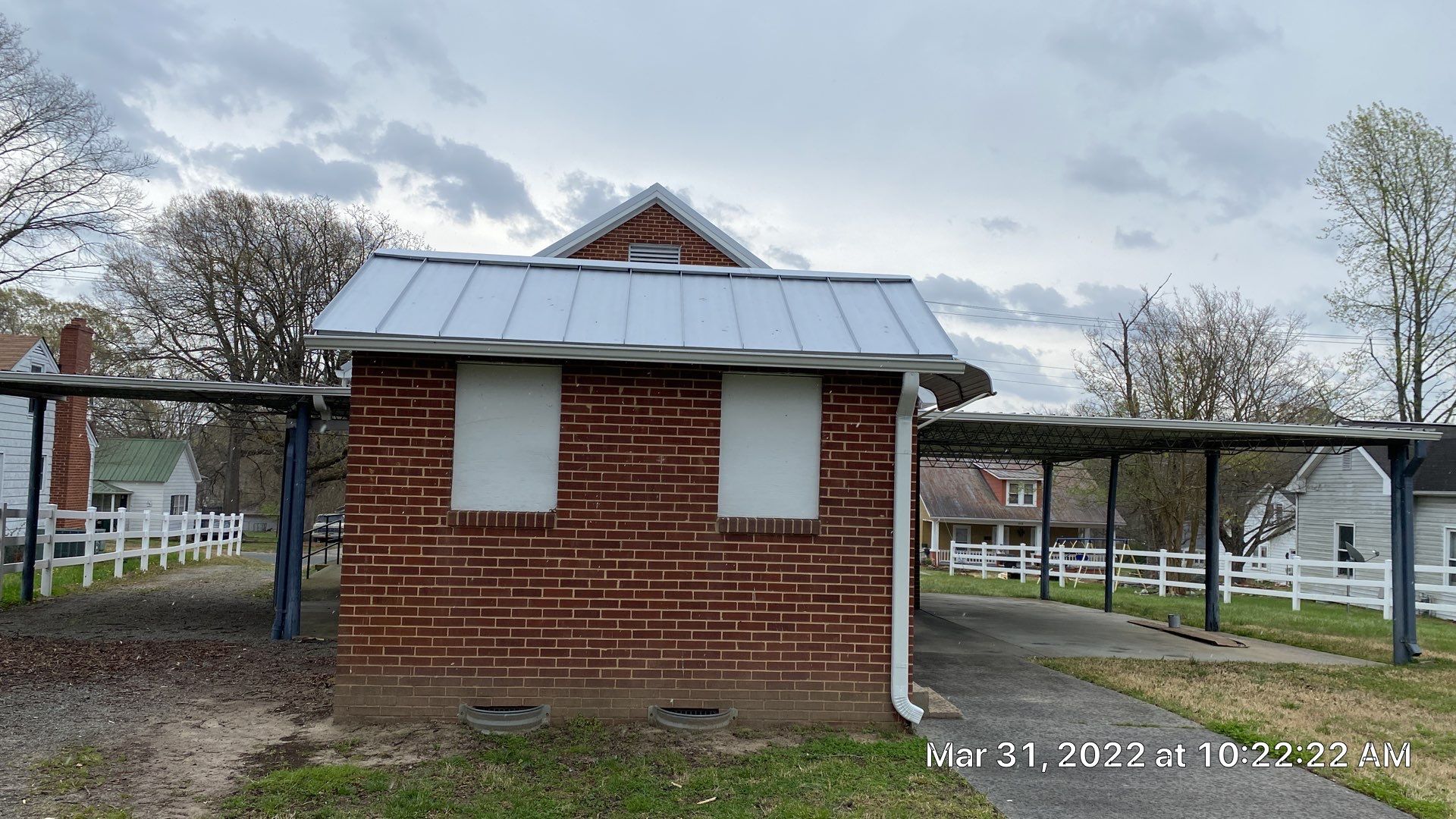 Primitive Baptist Church using Standing Seam Metal by Just In Time Roofing and Restoration