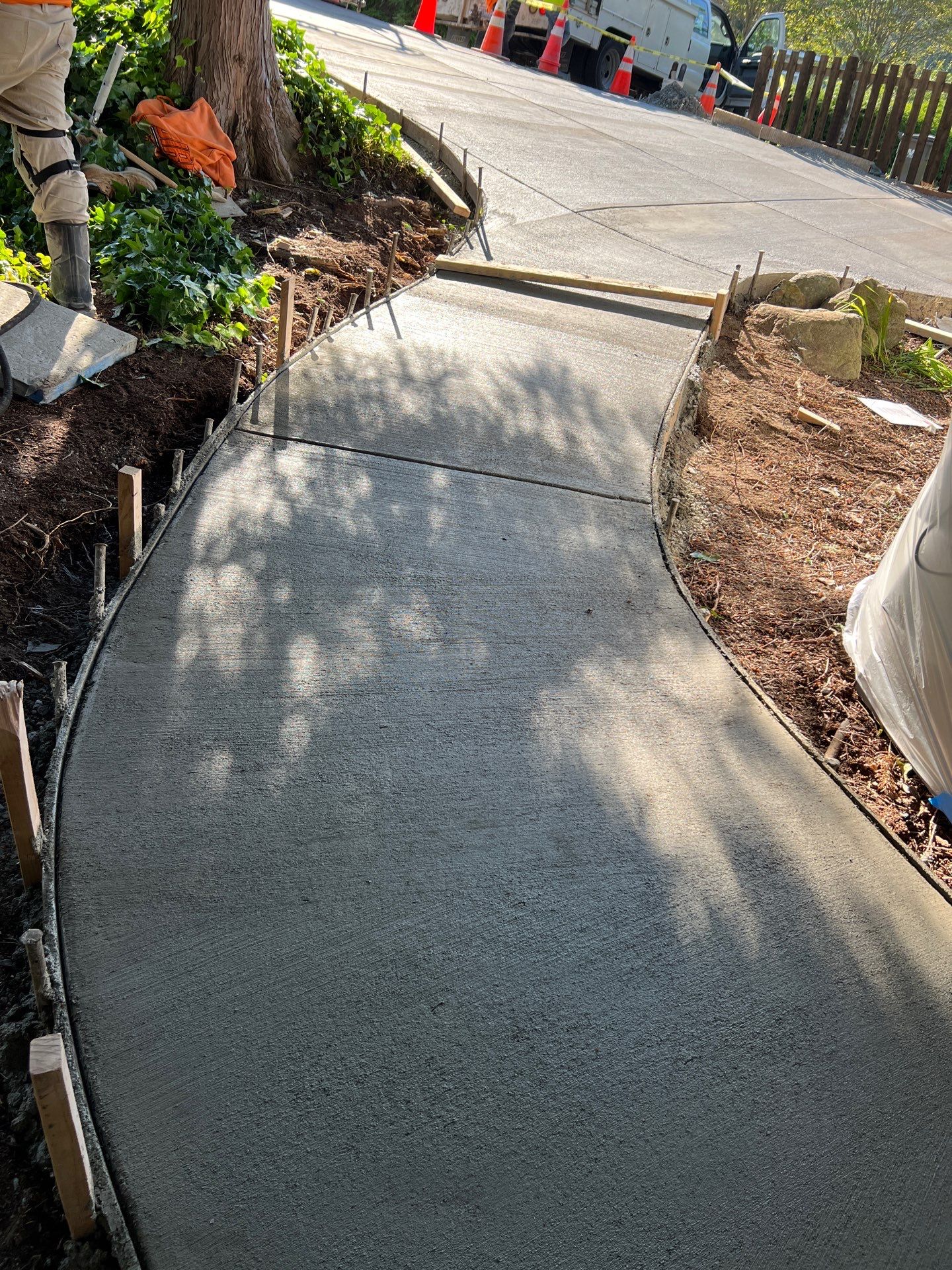 Gerry | Concrete Driveway & Walkway by Jireh Asphalt & Concrete Inc 