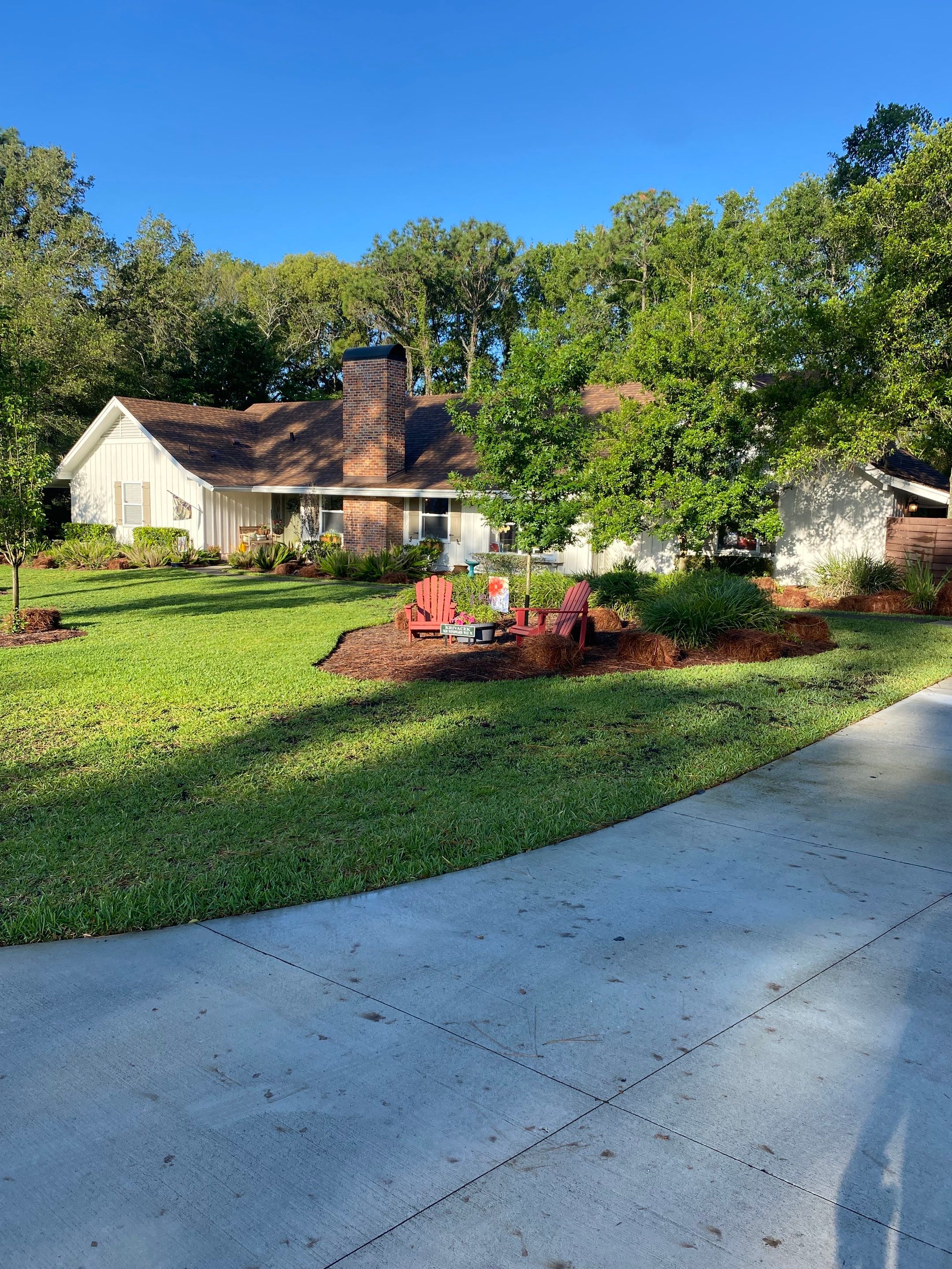 Deerwood Resident | Pine Straw & Topsoil Install by ProGreen Services