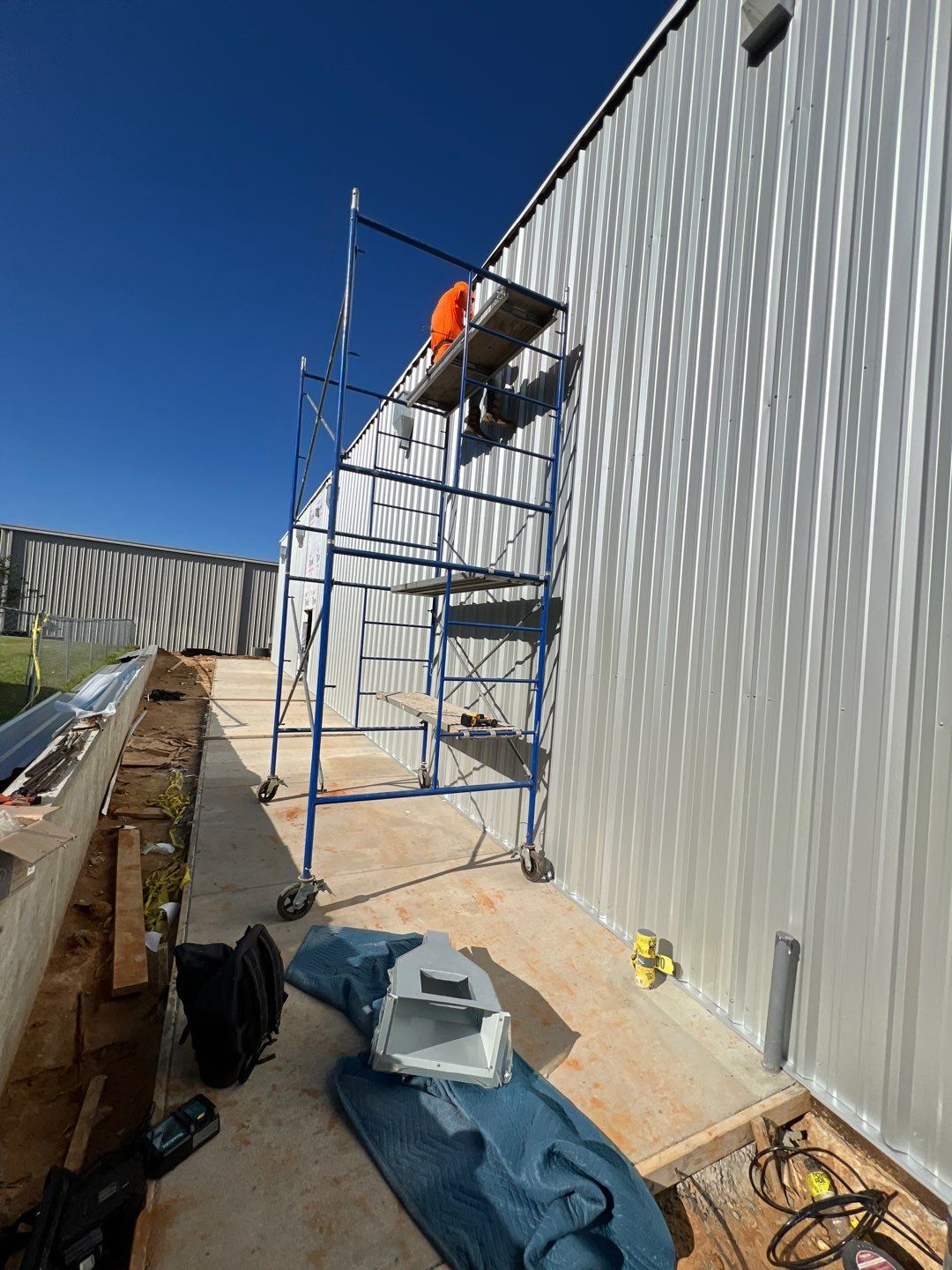 New Build TPO Roof & Metal Wall System – Tyler, TX by All Star Roofing LLC