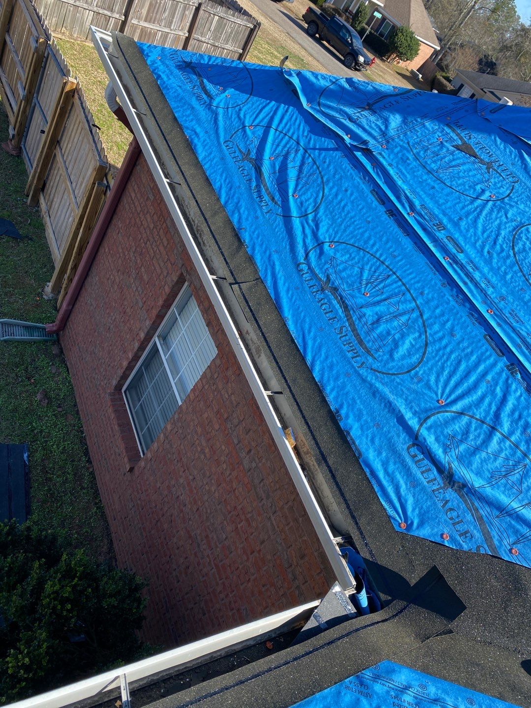 Residential Roofing Installation using Roof Replacement by American Roofing & Construction LLC