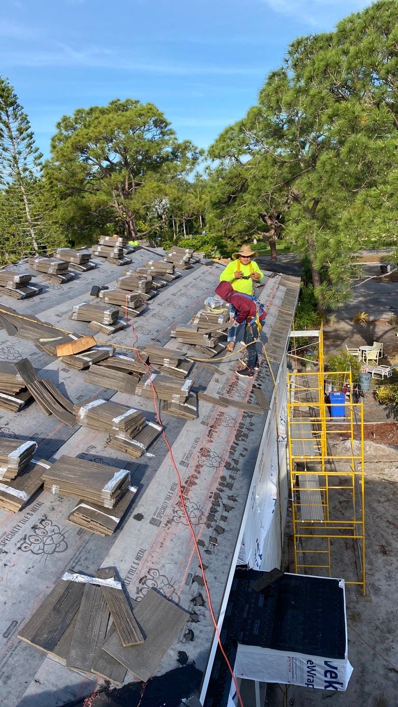 Residential Roofing Installation using Brava Shake in Venice Beach by International Roofing