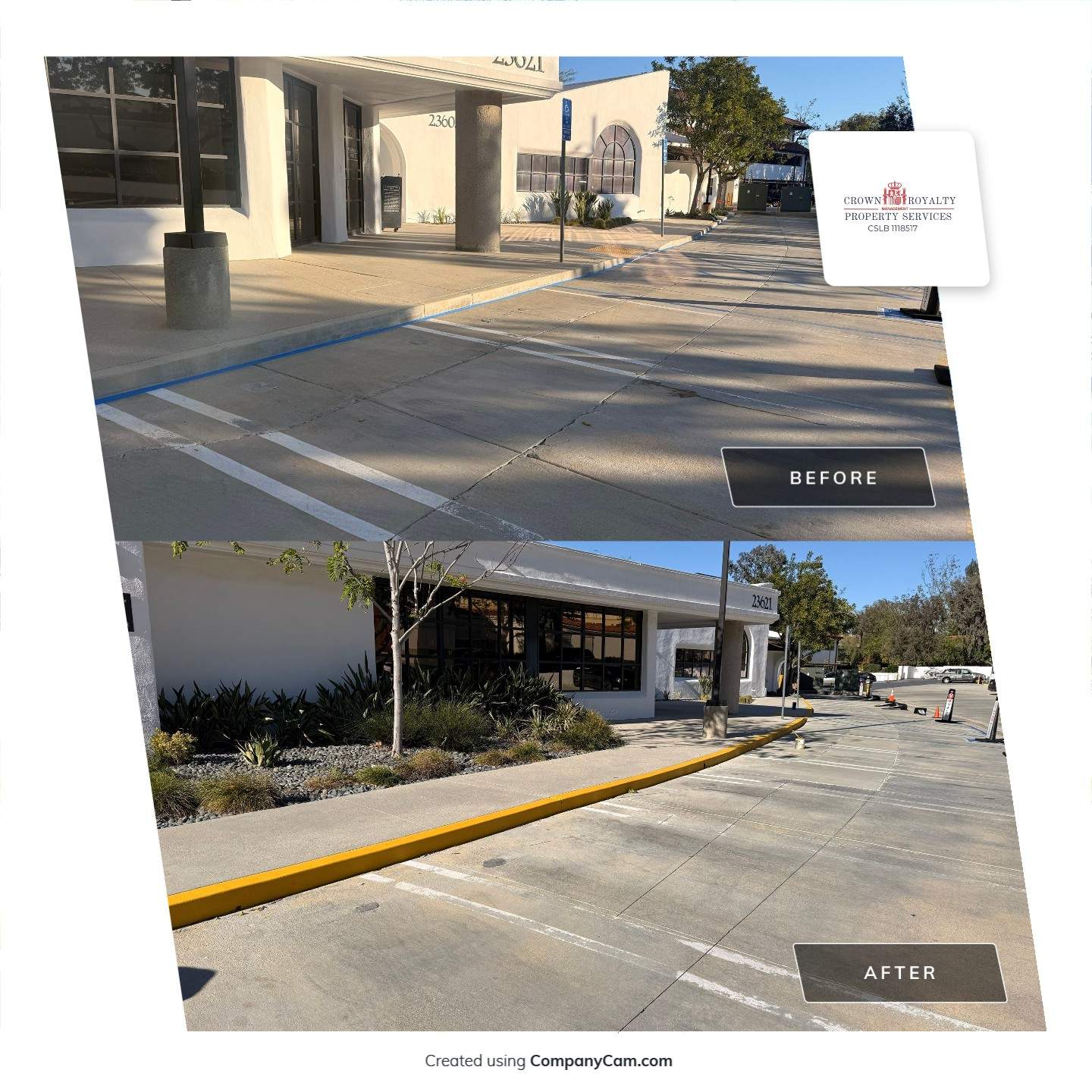 Before and After - ICSC by Crown Royalty Property Services 