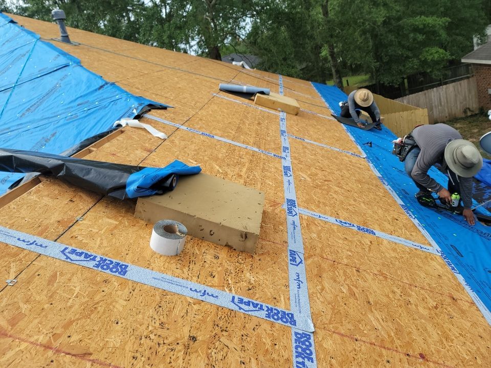 Residential Roofing Installation using Roof Replacement by American Roofing & Construction LLC