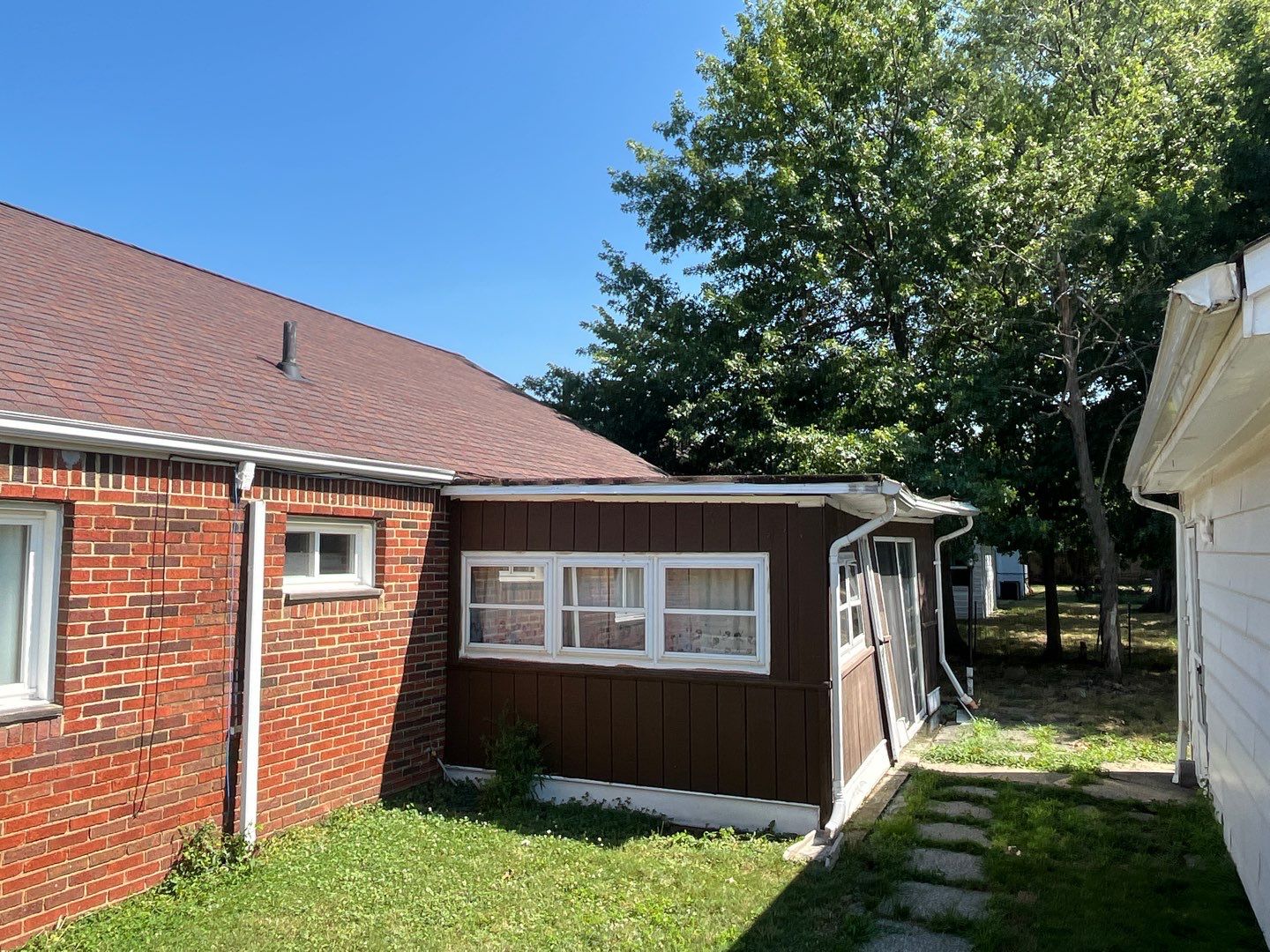 Tree Destroyed Patio Room by Absolute Roofing and Construction