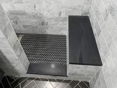 Bathroom Remodel using Tile