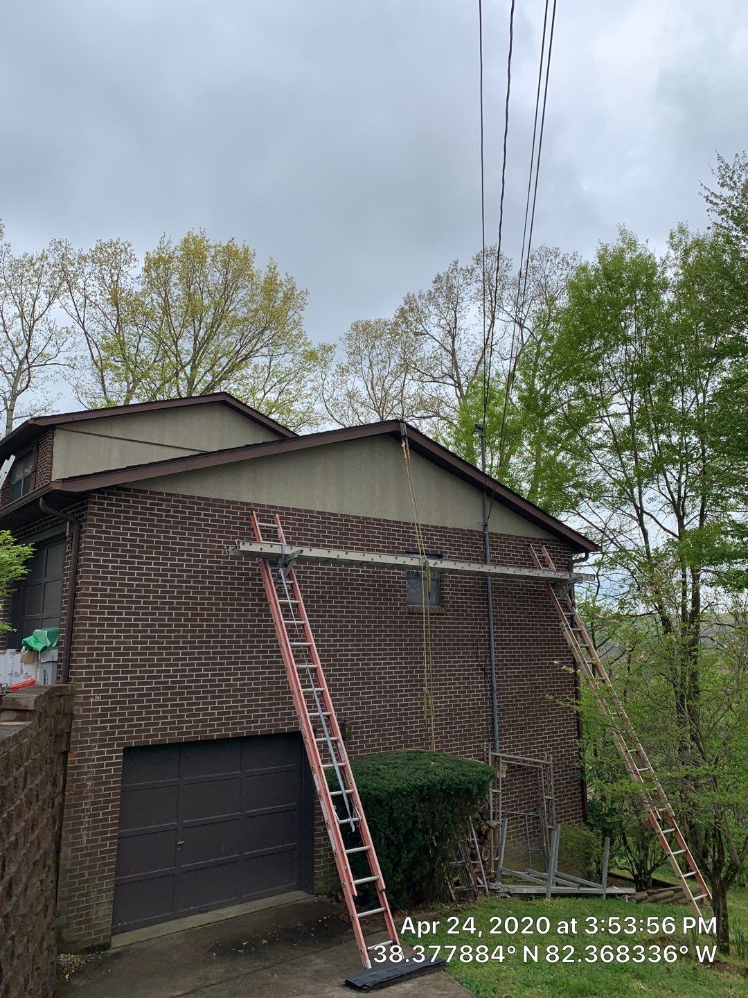 Old to New Tudor Style Fiber Cement Update  by Secure Construction Company Inc