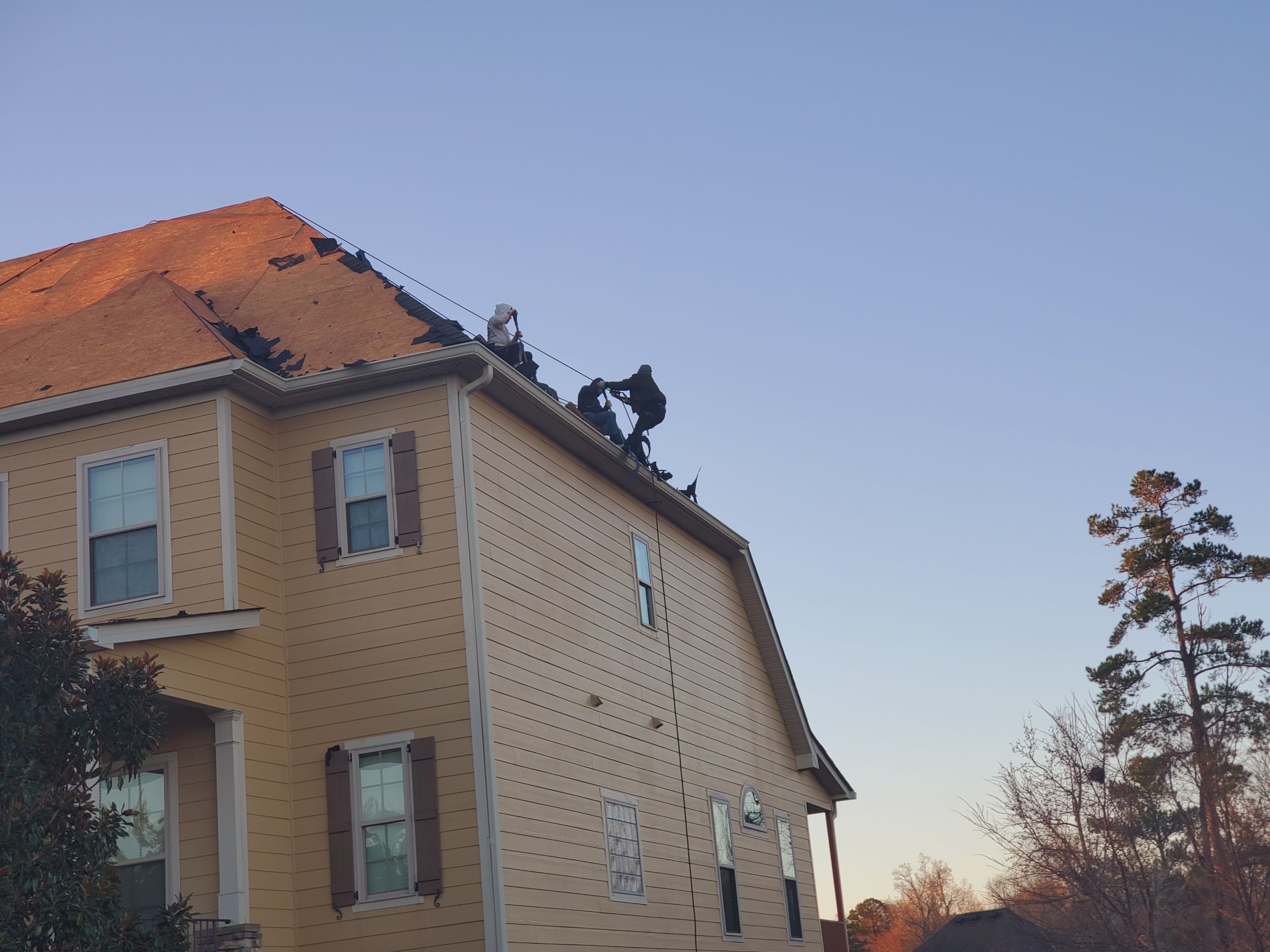 Residential Roofing Installation using Owens Corning by Inspector Roofing and Restoration