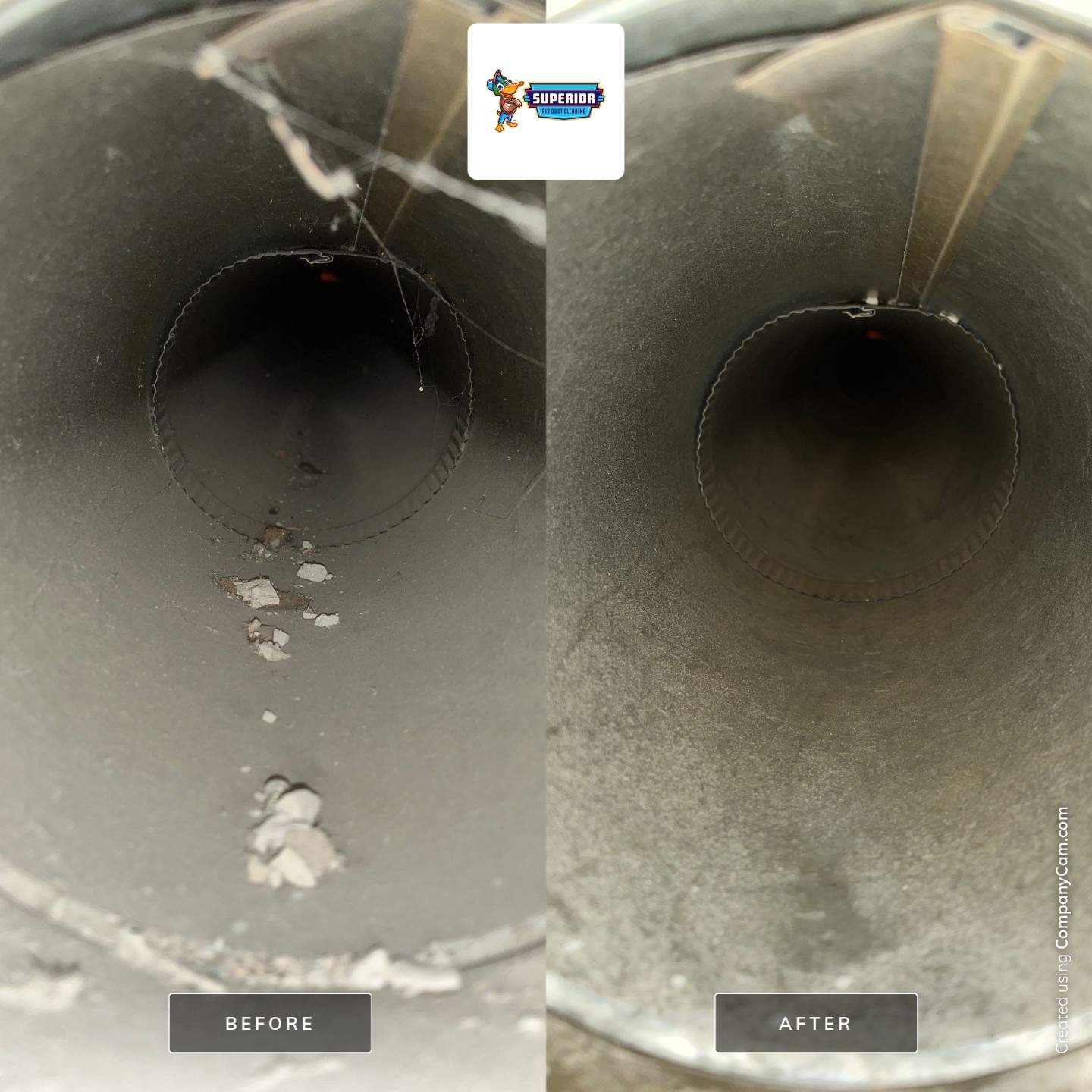 Air Duct Cleaning With a Vacuum Truck in Struthers, OH by Superior Air Duct Cleaning