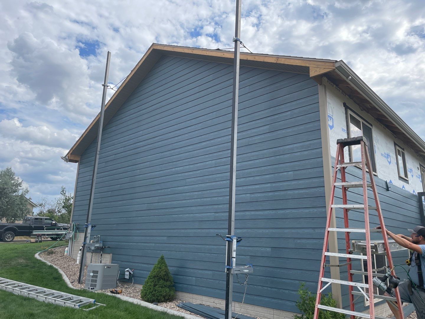 Siding Installation using LP SmartSide by Weather-Tite Exteriors LLC