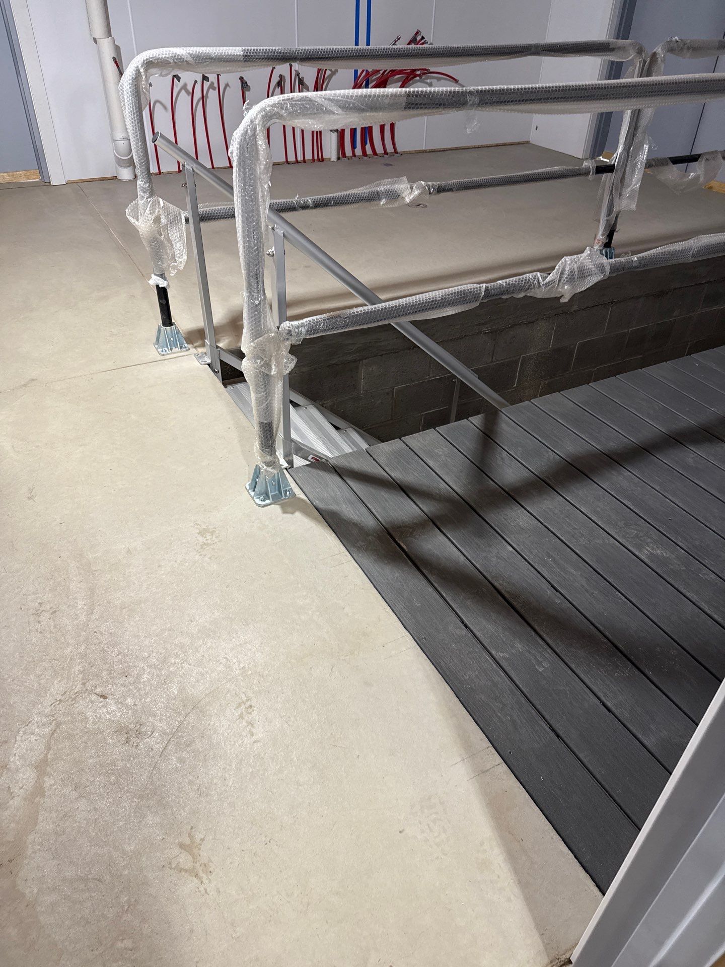 Mechanical Room Project in Pittsburgh by Floors in a Day, Inc