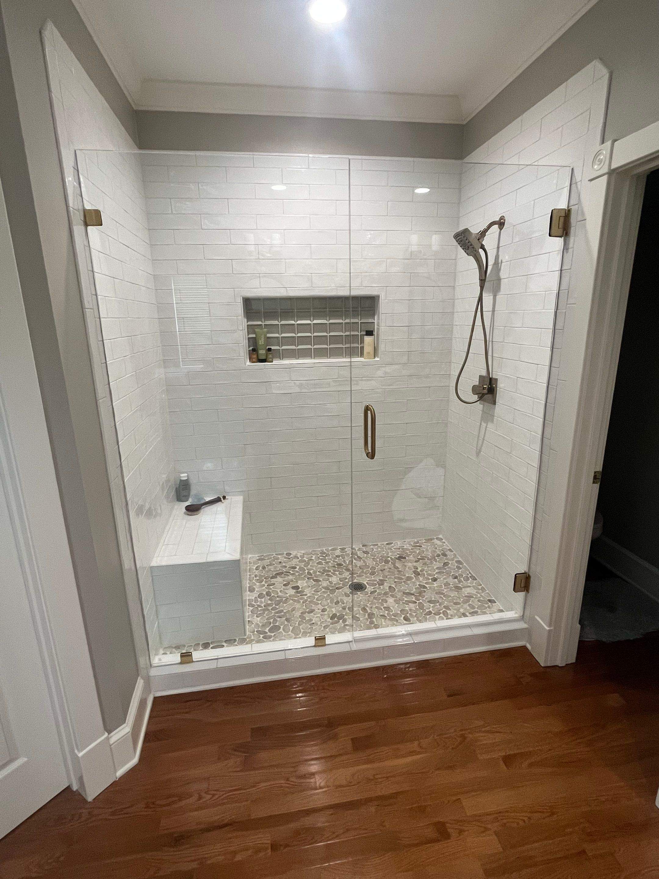 Shower Pictures by Custom Glass Service