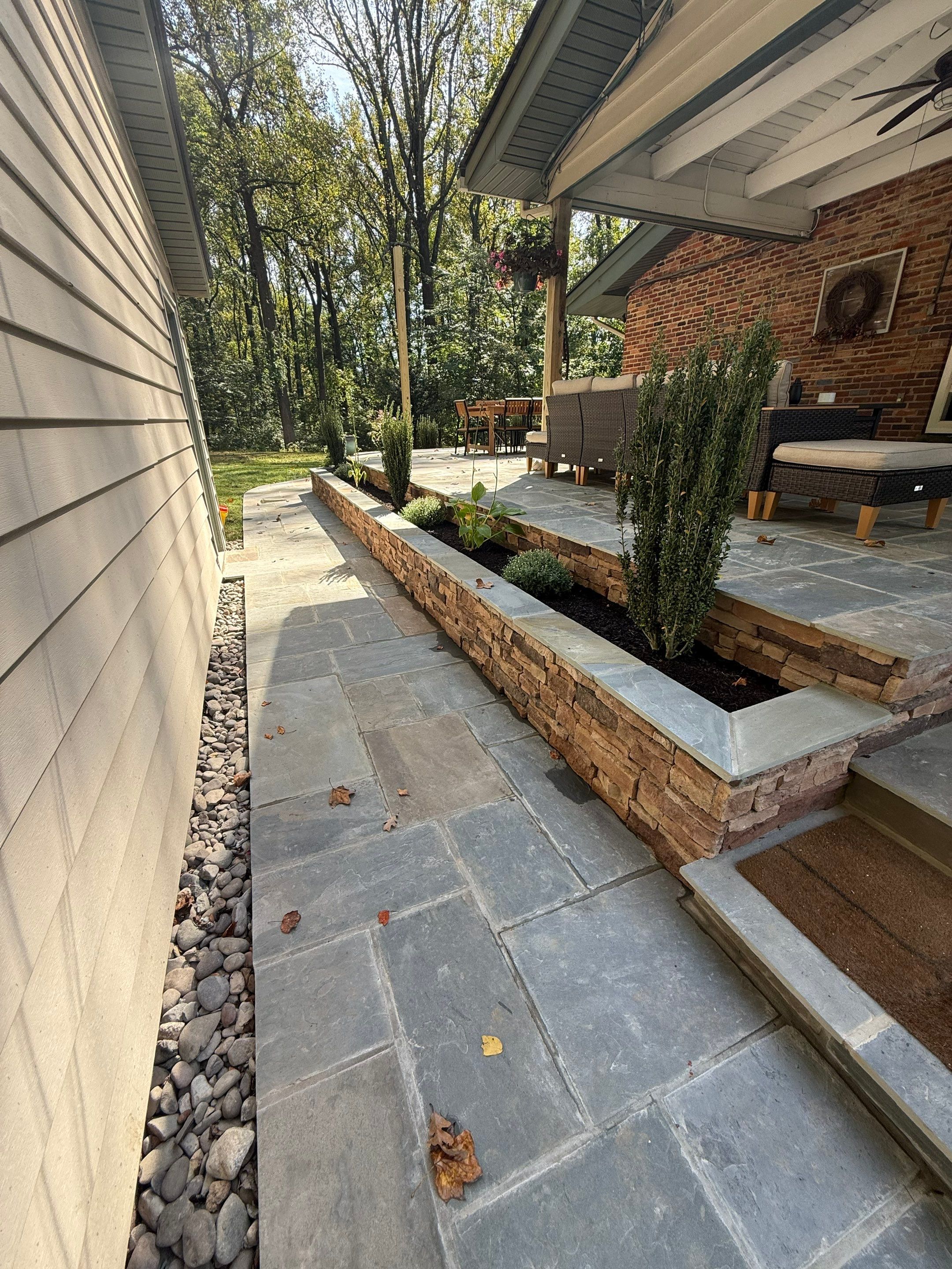 Project in Ashton by James Creek Lawn & Landscape 