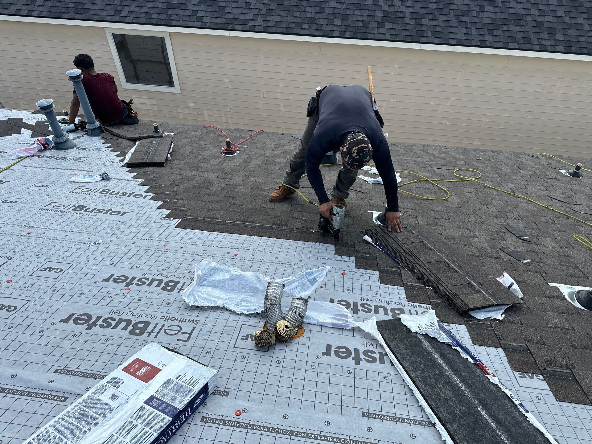 Project in Katy by Motion Roofing