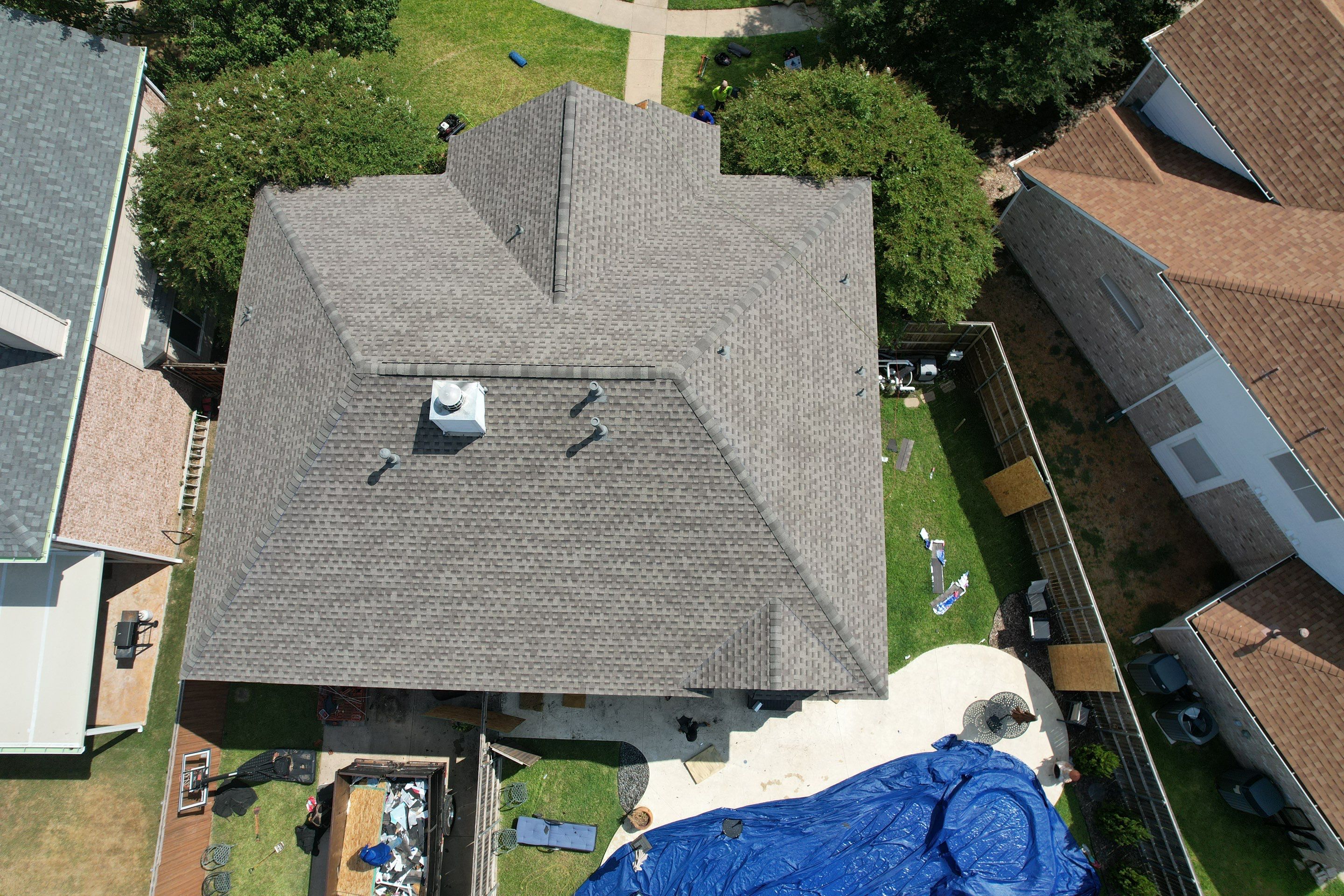 Project in Allen by Zeus Exteriors