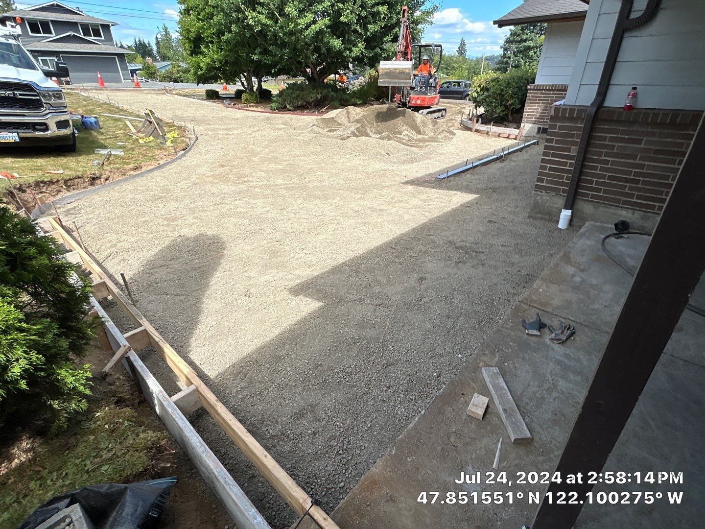 Rodd | Concrete Driveway Extentension by Jireh Asphalt & Concrete Inc 