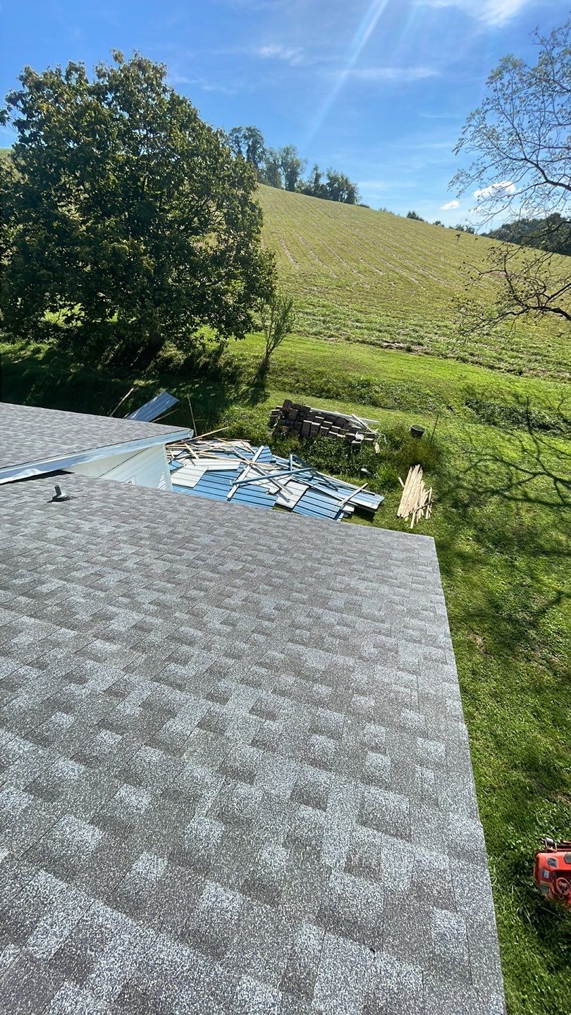 Residential Roofing Installation using GAF Timberline HDZ, Pewter Gray by Rainstoppers Roofing