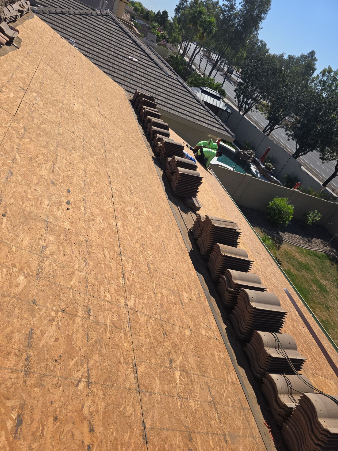Project in Gilbert, AZ by Showtime Roofing & Coatings LLC