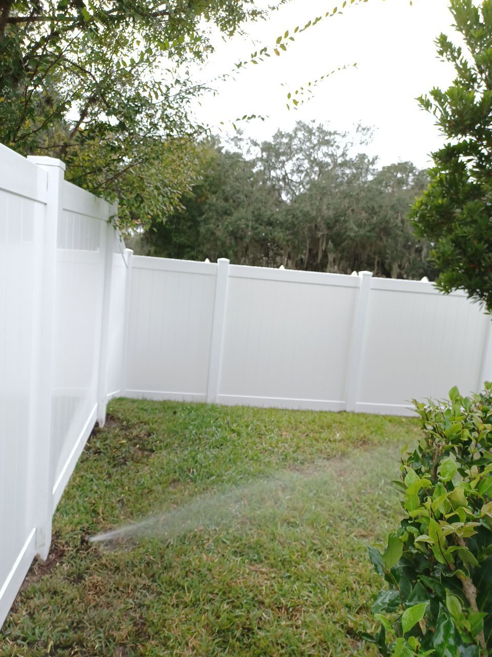 Riverview, FL 6 ft. White Vinyl Privacy Fence  by Asap fence and gates, LLC