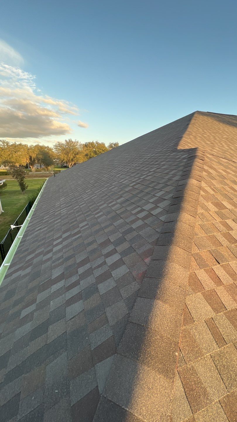 Residential Roofing Installation using GAF Timberline HDZ American Harvest by 1st Class Roofing, Inc.