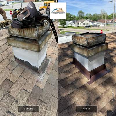 Roof replacement by Optimal Home Improvement 