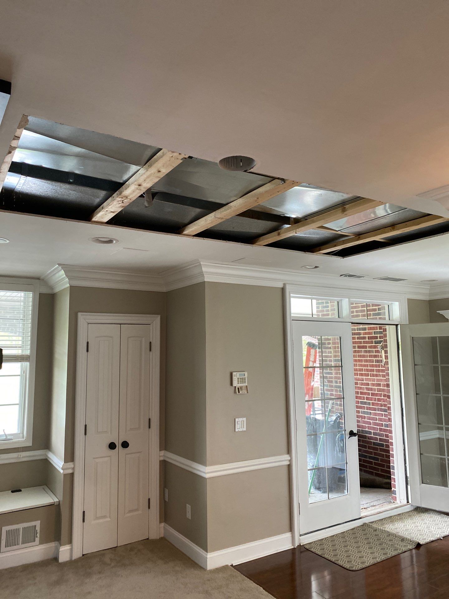 Project in Commerce Twp by EzDry Water Mitigation & Property Restoration