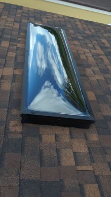 Architectural Shingle Roof Replacement and Skylight Installation in Boca Raton